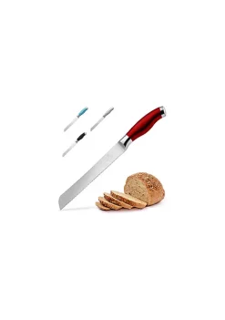 Zulay Kitchen Bread Knife - 8 inch -Lux Décor Collection shop Belk 522