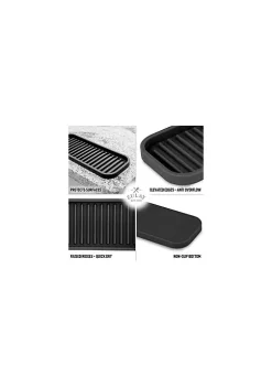 Zulay Kitchen Silicone Multipurpose Tray Holder - Sink Organizer Tray For Kitchen, Bathroom, Makeup, Trinkets & More -Lux Décor Collection shop Belk 535