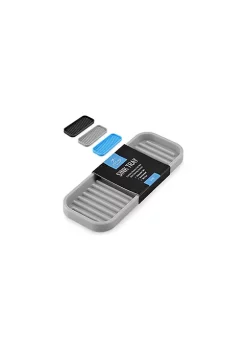 Zulay Kitchen Silicone Multipurpose Tray Holder - Sink Organizer Tray For Kitchen, Bathroom, Makeup, Trinkets & More -Lux Décor Collection shop Belk 536