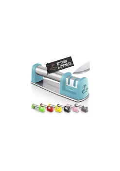 Zulay Kitchen Knife Sharpener (2-Stage Knife Sharpening) -Lux Décor Collection shop Belk 565