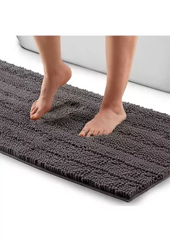 Zulay Kitchen Soft Shaggy Bathroom Rug -Lux Décor Collection shop Belk 573