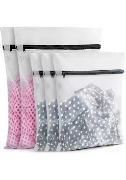 Zulay Kitchen 5 Pack Mesh Laundry Bags for Delicates