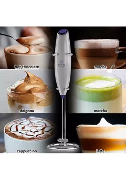 Zulay Kitchen Classic Milk Frother With Stand -Lux Décor Collection shop Belk 59