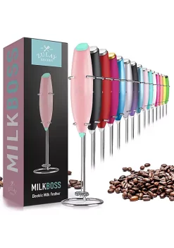 Zulay Kitchen Classic Milk Frother With Stand -Lux Décor Collection shop Belk 60