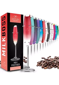 Zulay Kitchen Classic Milk Frother With Stand -Lux Décor Collection shop Belk 62