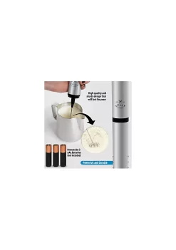 Zulay Kitchen Travel Milk Frother with Protective Cover -Lux Décor Collection shop Belk 621