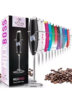 Zulay Kitchen Classic Milk Frother With Stand -Lux Décor Collection shop Belk 63