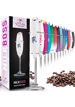 Zulay Kitchen Classic Milk Frother With Stand -Lux Décor Collection shop Belk 64