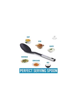 Zulay Kitchen Nylon Serving Spoon With 410°F Heat Resistant Handle -Lux Décor Collection shop Belk 640
