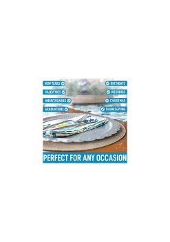 Zulay Kitchen Round Placemats Braided - Set of 6 -Lux Décor Collection shop Belk 644