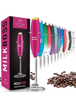 Zulay Kitchen Classic Milk Frother With Stand -Lux Décor Collection shop Belk 66