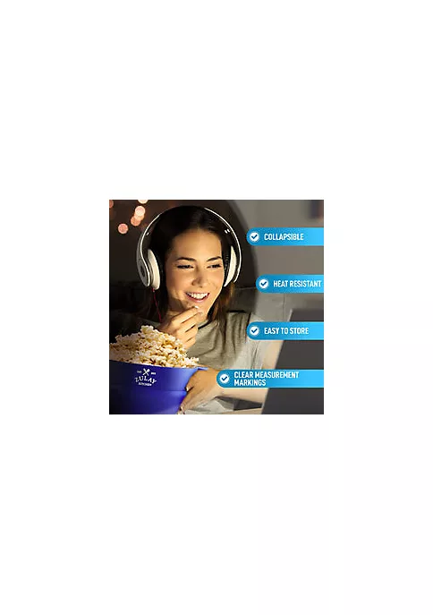 Zulay Kitchen Collapsible Silicone Popcorn Maker 7 Zulay Kitchen Collapsible Silicone Popcorn Maker - Image 5