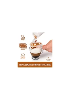 Zulay Kitchen Plastic Stencils for Latte Art 16 Pack -Lux Décor Collection shop Belk 750