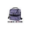Zulay Kitchen Insulated 2-Compartment Lunch Box Bag With Strap -Lux Décor Collection shop Belk 760