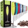 Zulay Kitchen Handheld Milk Frother with Stand -Lux Décor Collection shop Belk 846