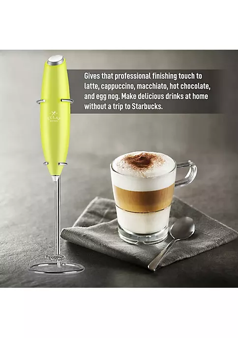 Zulay Kitchen Handheld Milk Frother with Stand 5 Zulay Kitchen Handheld Milk Frother with Stand - Image 3