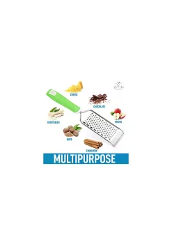 Zulay Kitchen Professional Stainless Steel Flat Handheld Cheese Grater -Lux Décor Collection shop Belk 862