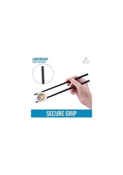 Zulay Kitchen Premium Japanese Chopsticks Reusable & Durable Design -Lux Décor Collection shop Belk 868