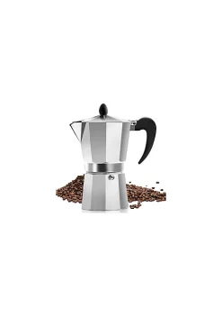 Zulay Kitchen Italian Espresso Maker - Curved Handle -Lux Décor Collection shop Belk 898