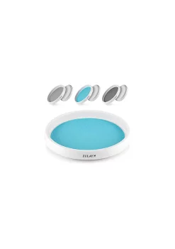 Zulay Kitchen Lazy Susan Cabinet Organizer With Silicone Padded Grip