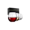 Zulay Kitchen Stemless Wine Glasses Set - 14.5 oz -Lux Décor Collection shop Belk 923