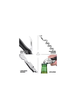 Zulay Kitchen Waiter’s Corkscrew Bottle Opener -Lux Décor Collection shop Belk 936